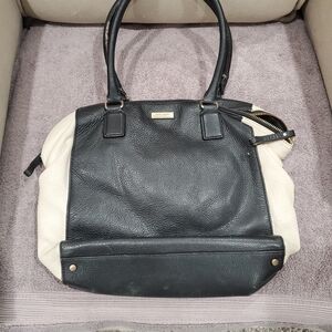 Kate Spade Black and Cream Tote Bag